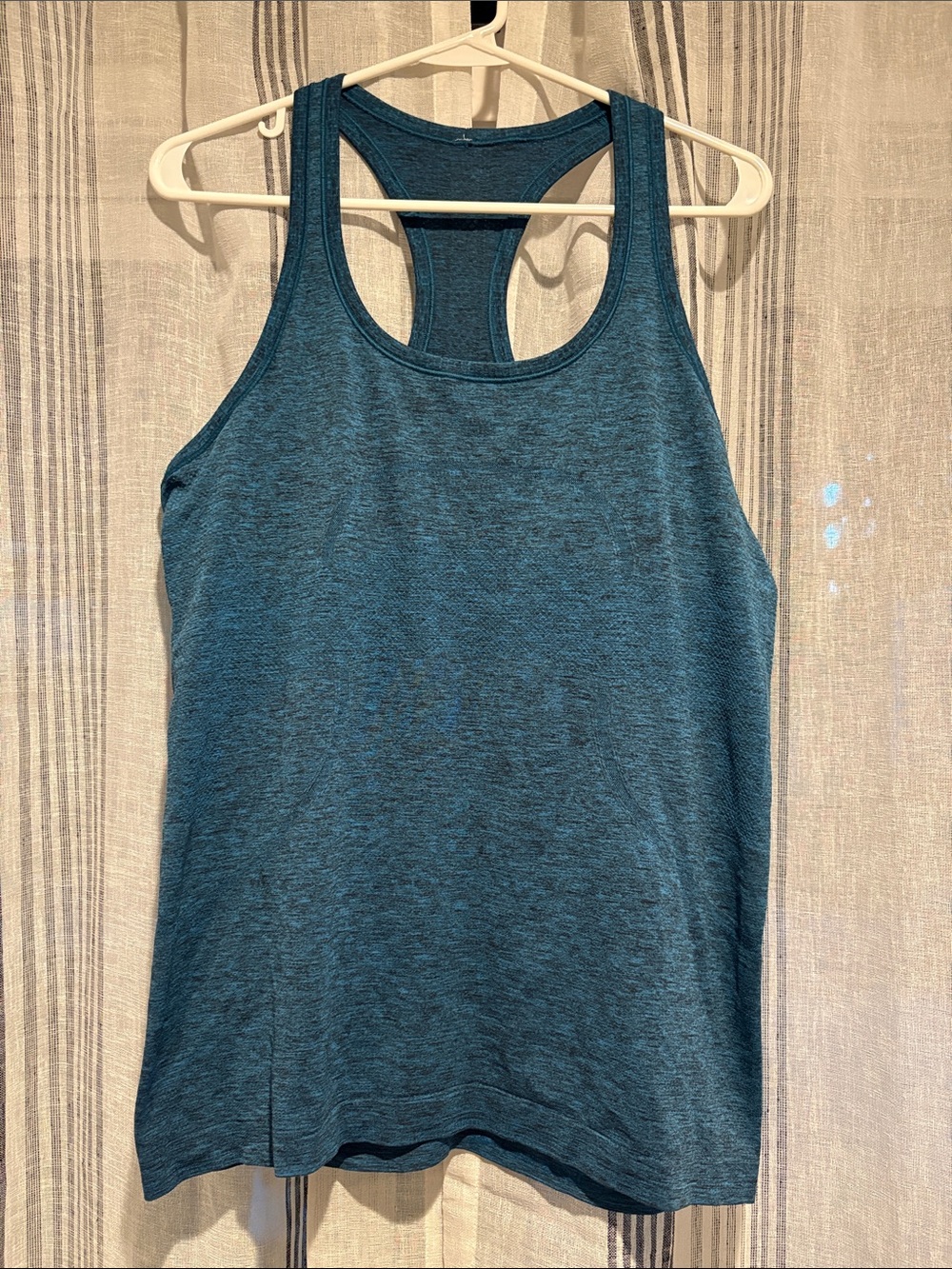 Lululemon Racerback Tank Top in Heathered Teal